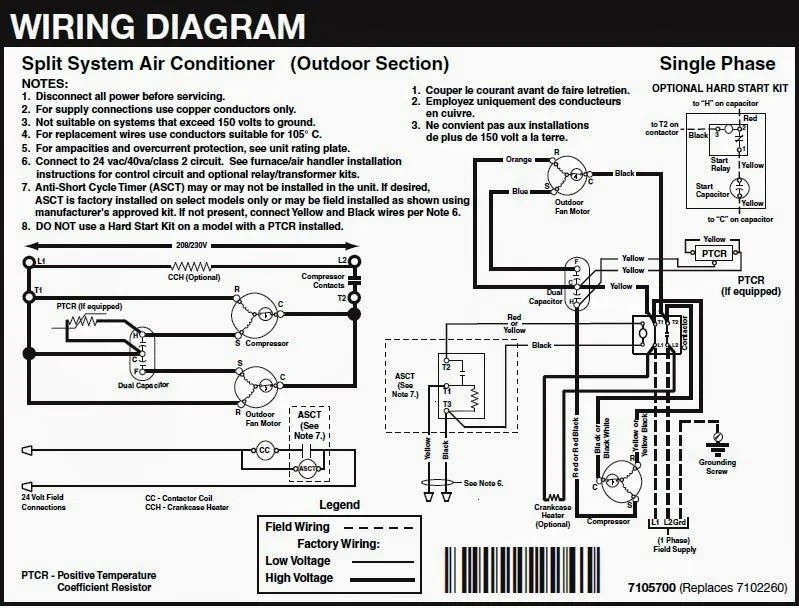 Heating And Air Conditioning Wiring Diagrams Wiring Diagram