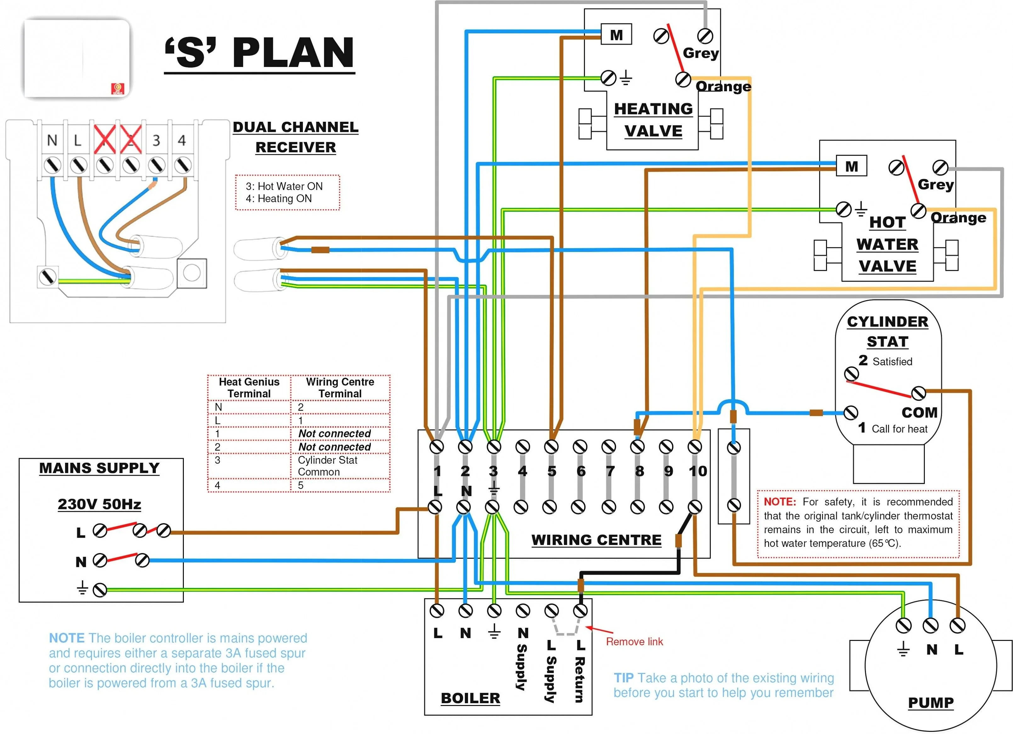 Heating Thermostat Wiring Diagram Database
