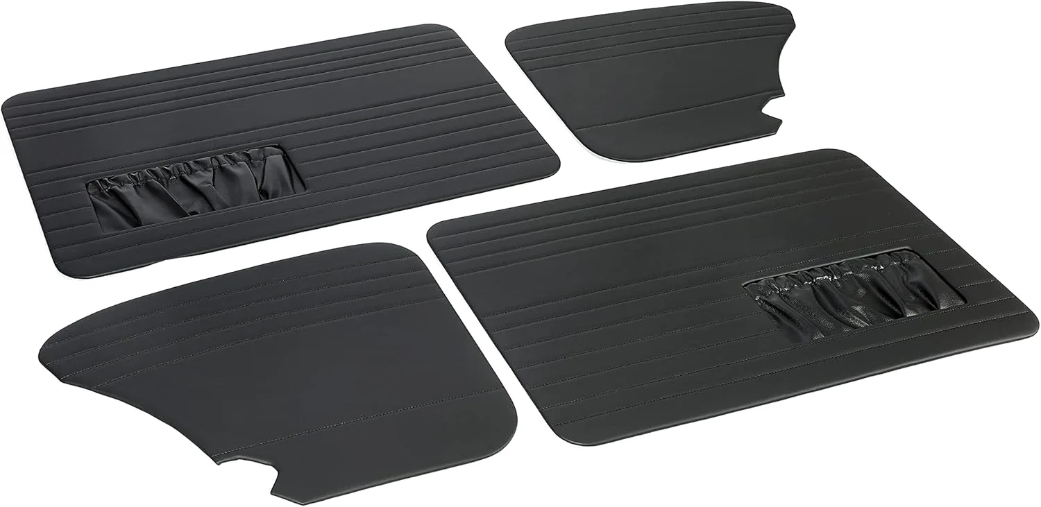 Hecasa Door Panel Compatible With 1965 1977 Volkswagen Beetle Vw Street Bug And Baja