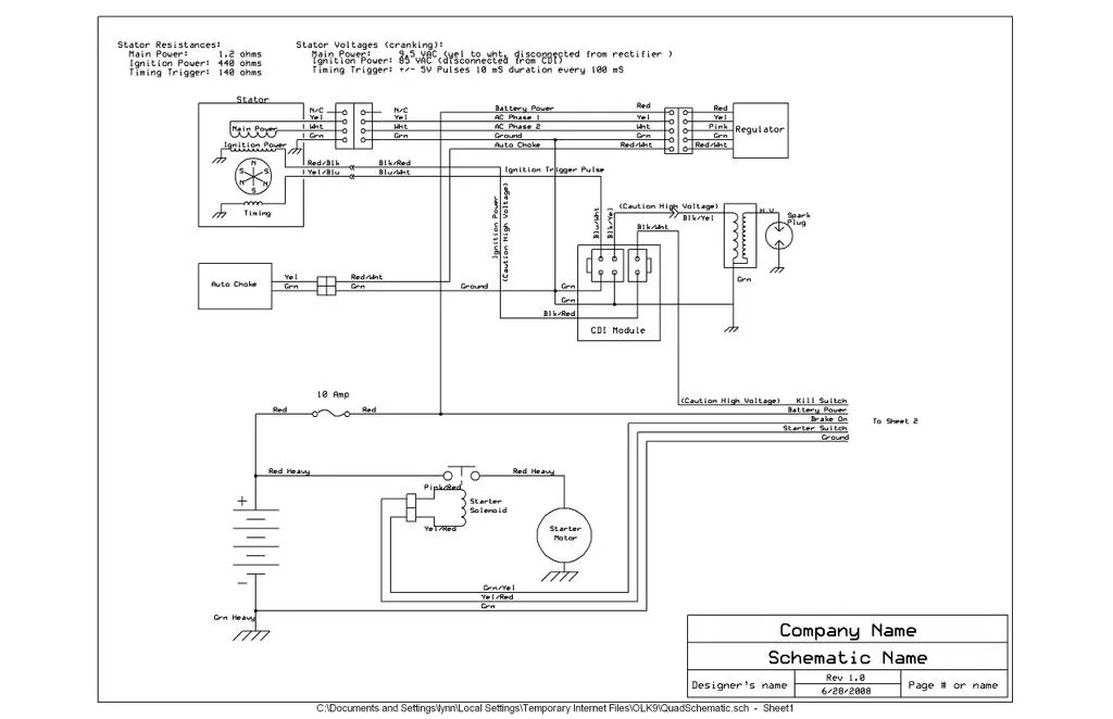 Helix 150Cc Go Kart Wiring Diagram Diagramwirings