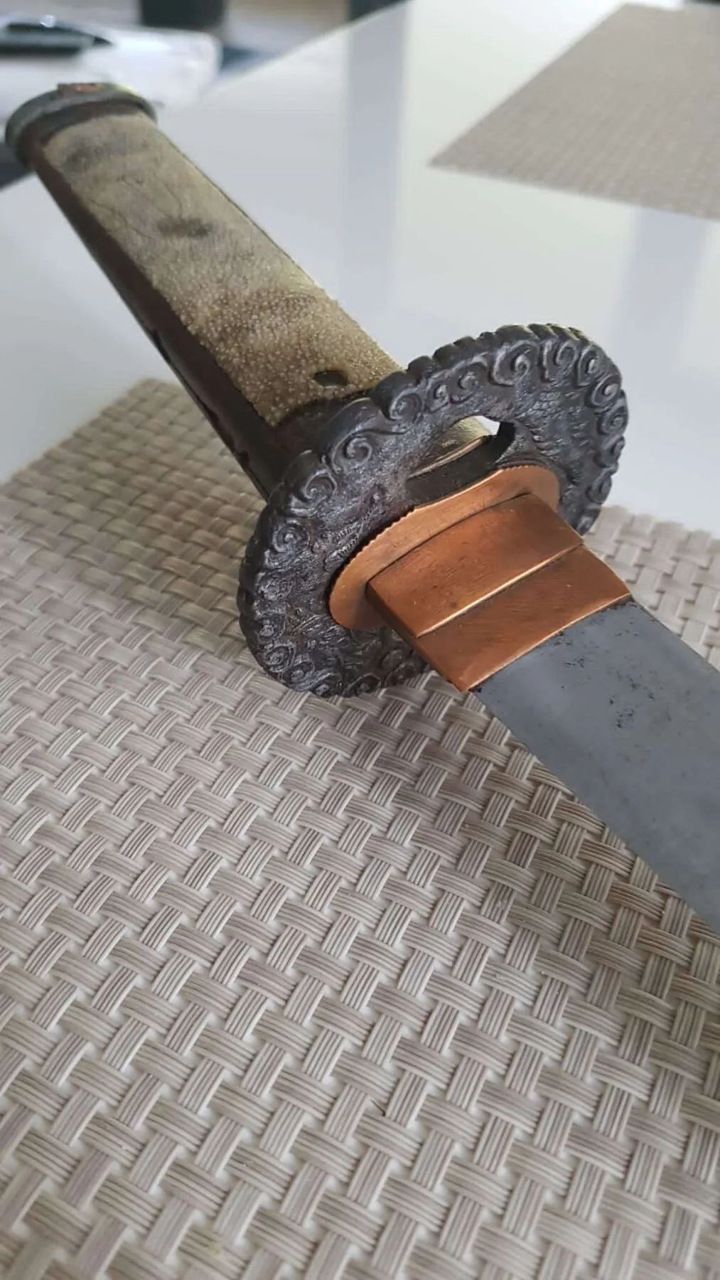Help Me Identify This Ww2 Sword Military Swords Of Japan Nihonto Message Board