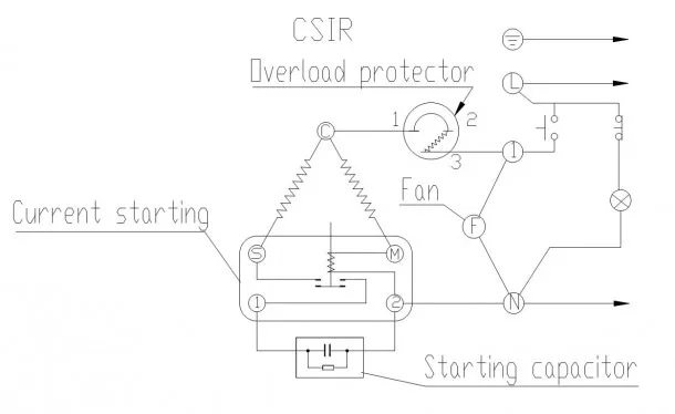 Hermetic Compressor Wiring Diagram