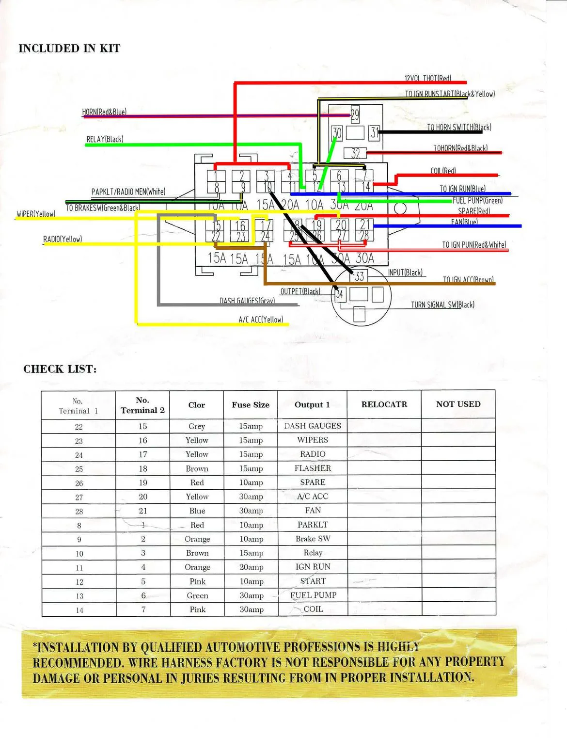 Hid 12V Wiring Harness Controller Diagram Hid Relay Wiring C
