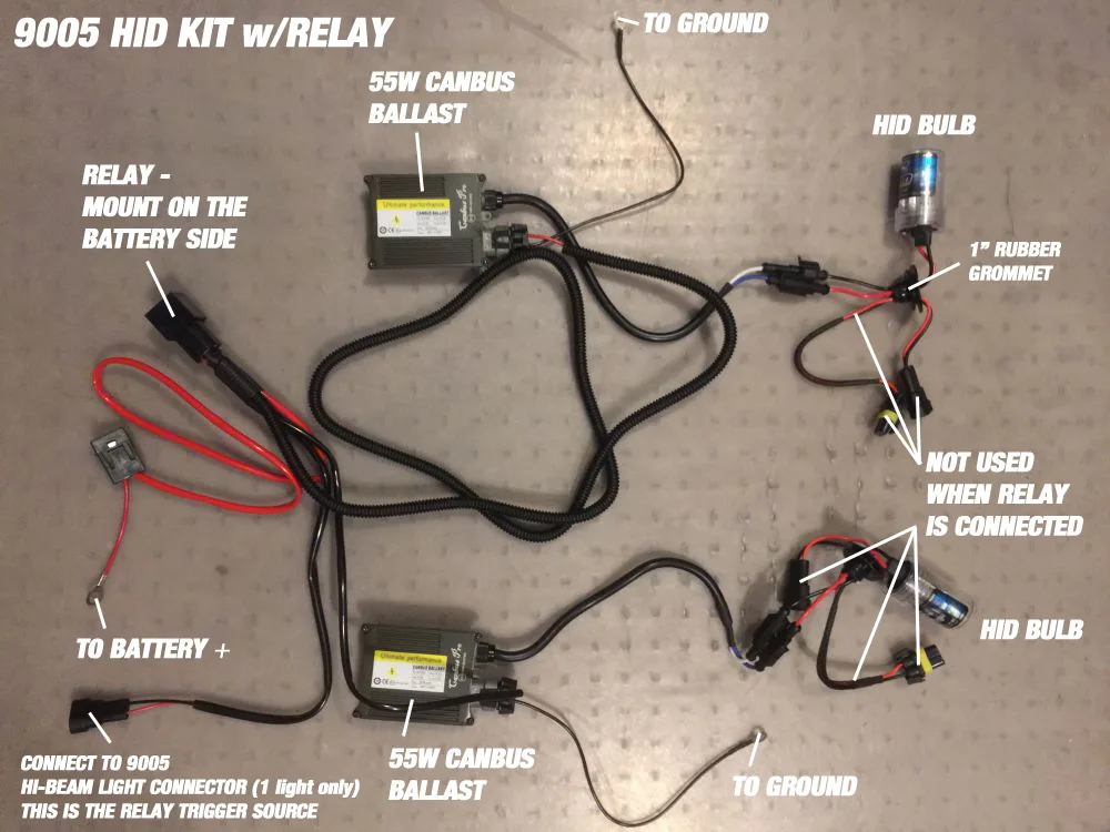 Hid Light Relay Wiring Diagram Mastering The Ultra Hid System