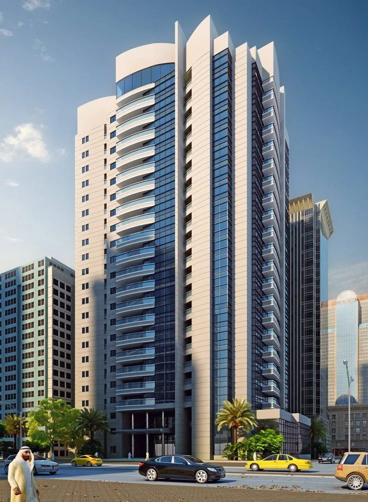High Rise Building By Arcanevsu On Deviantart Architecture Building Design Facade
