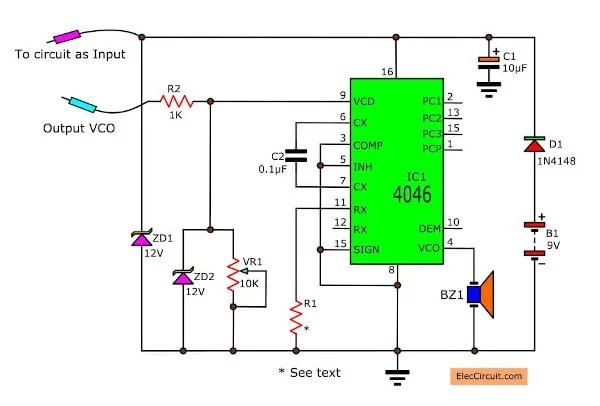 High Voltage Tester Circuit Diagram
