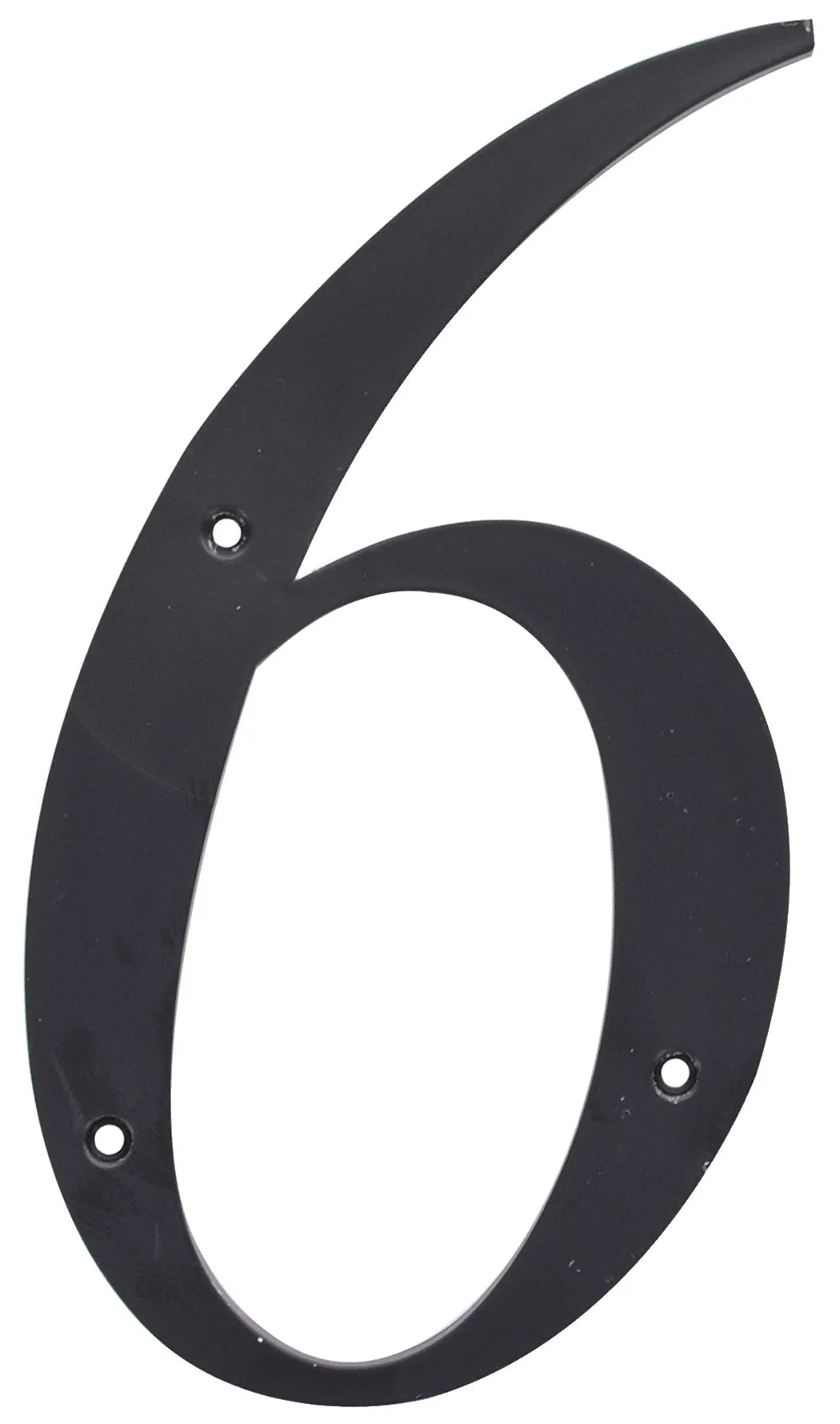 Hillman Black Plastic House Number Number 6 6 In Canadian Tire