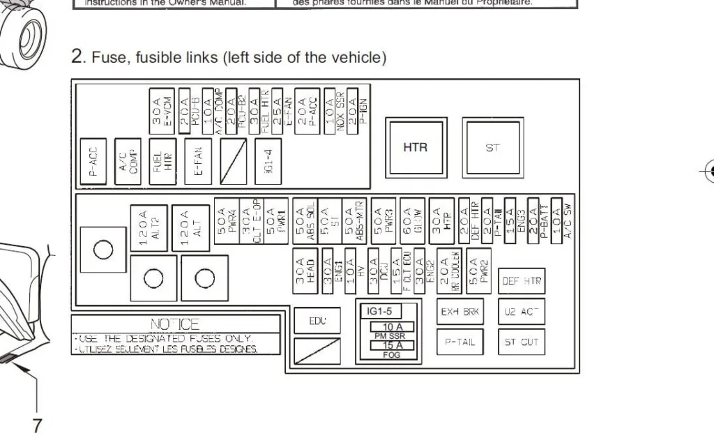 Hino 700 Fuse Box Diagram