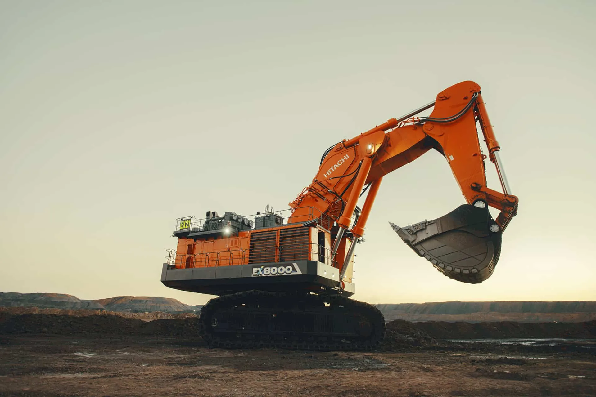 Hitachi Ex8000 7 Steg V Ex8000 7E Elektrisk Delvator