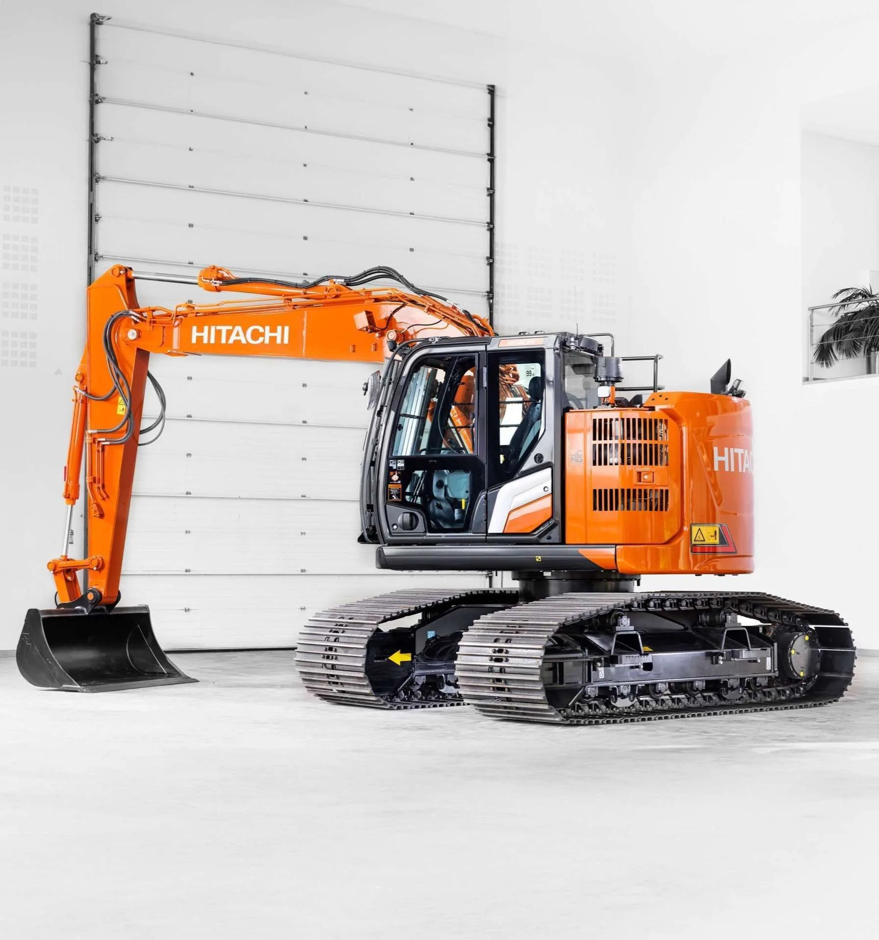 Hitachi Presents New Zx135Usl 7 Forestry Excavator Awesome Earthmovers