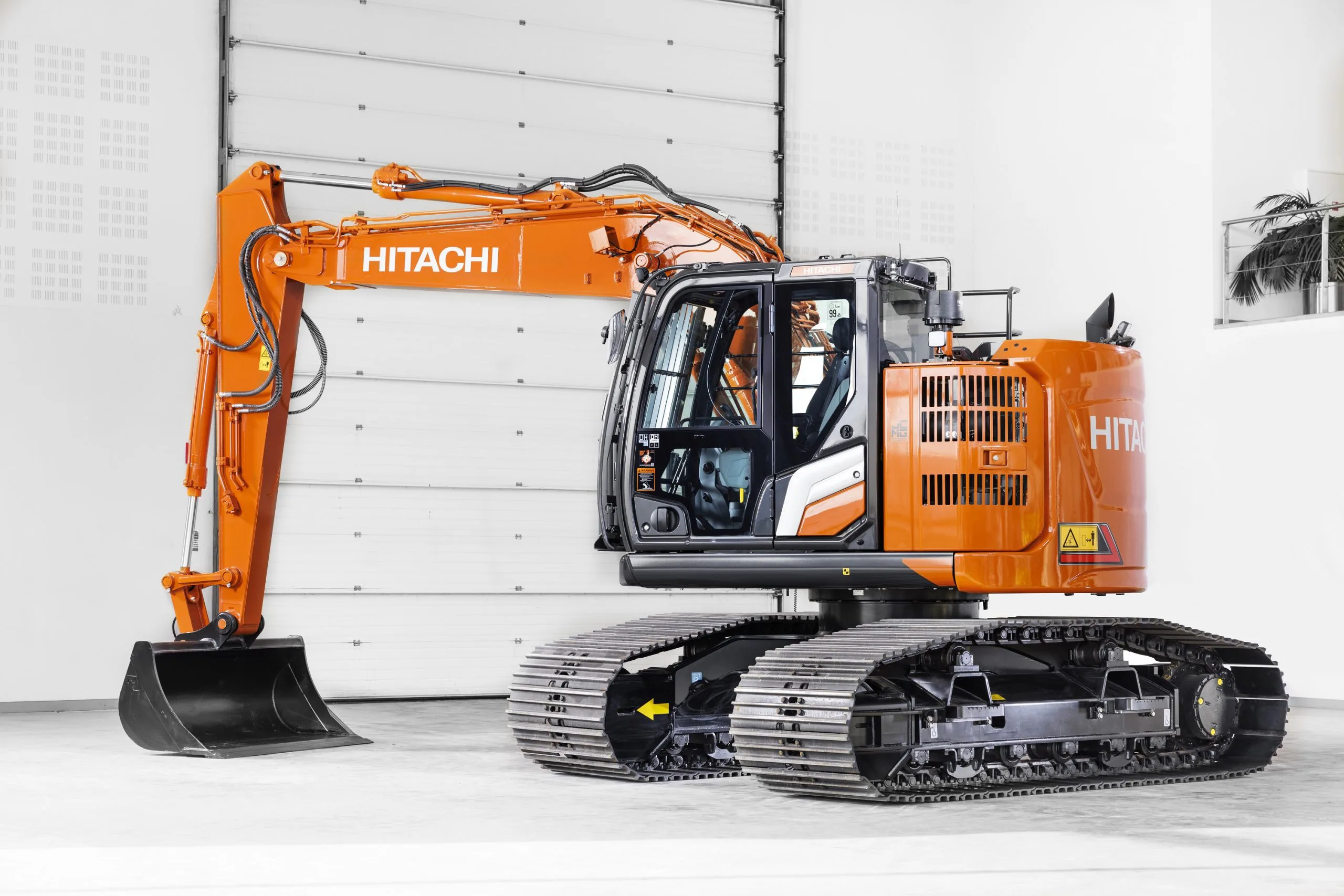 Hitachi Zx135Usl 7 Forestry Green Mission E Construction