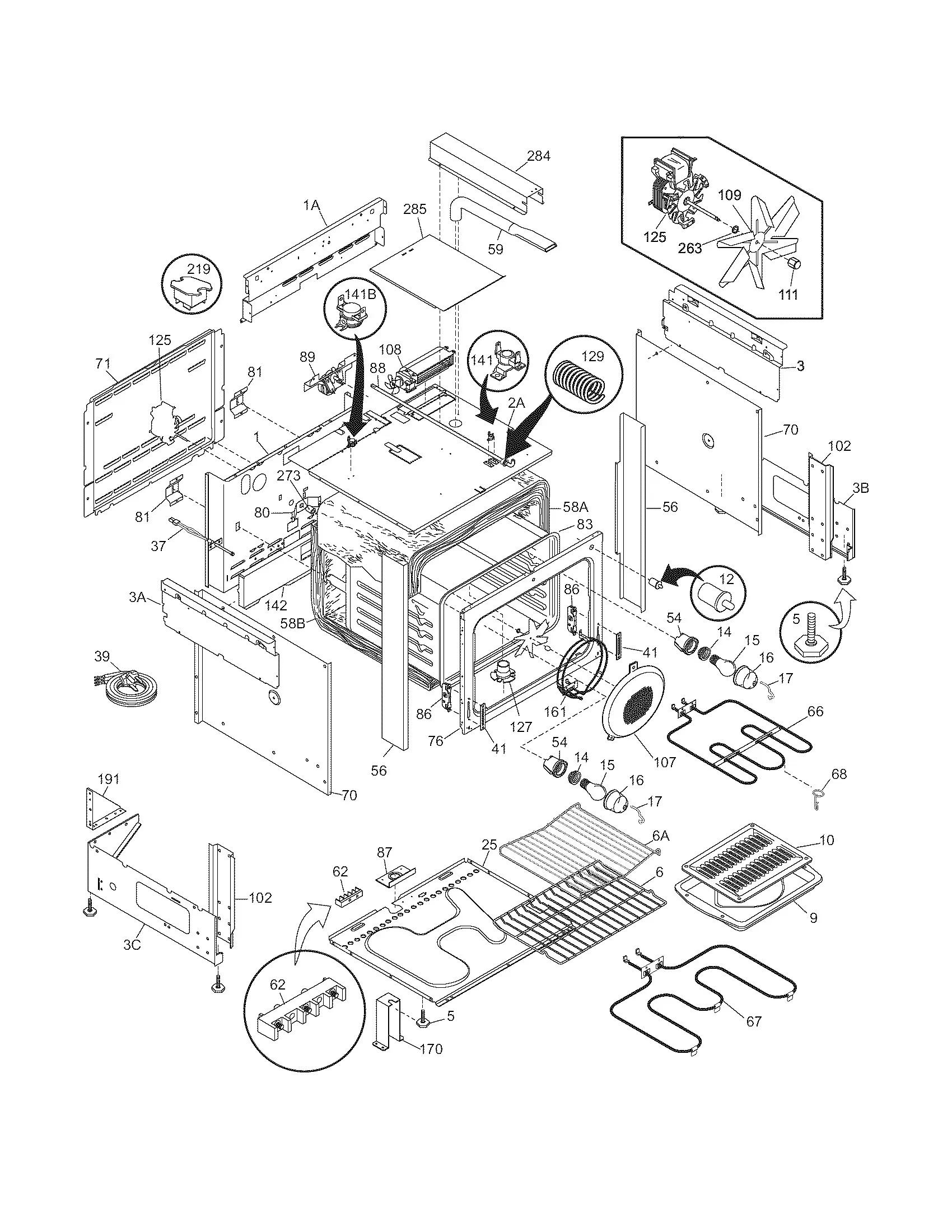 Hobart A200 Mixer Parts Diagram