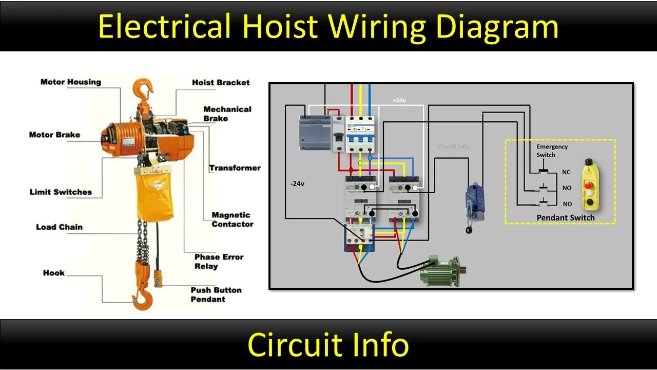 Hoist Control Wiring Diagram Hoist Circuit Diagram