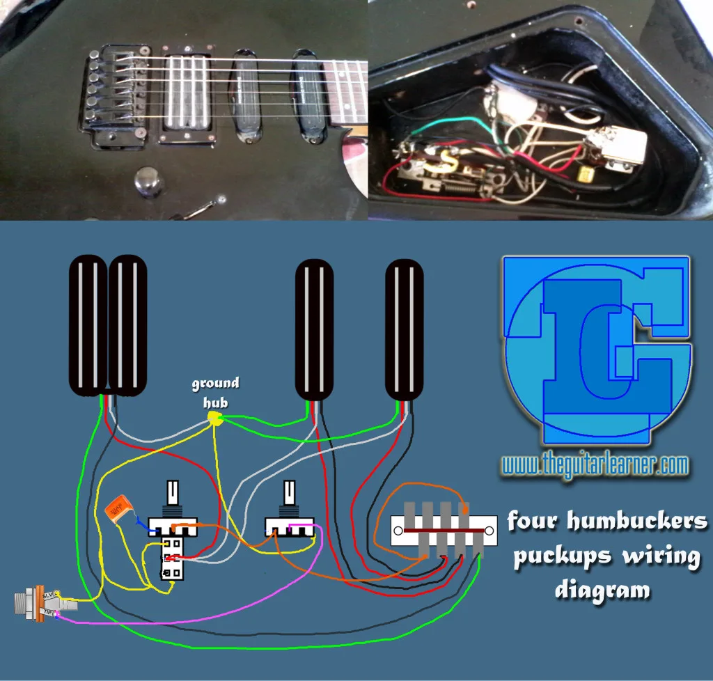 Homemade Acoustic Guitar Pickup Wiring Diagram Collection