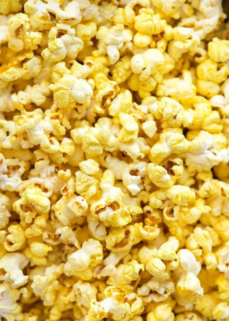 Homemade Movie Popcorn Stay Crisp Butter Popcorn Recipe Cart