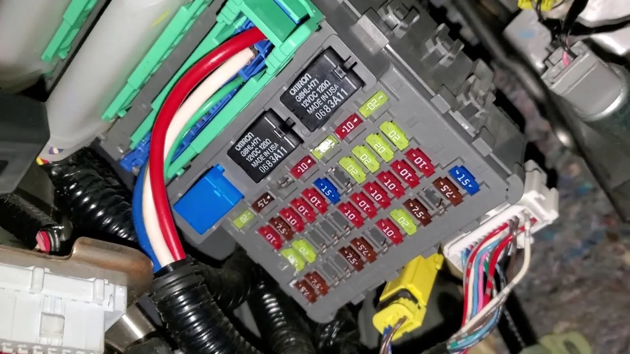 Honda Accord 2014 Fuse Diagram