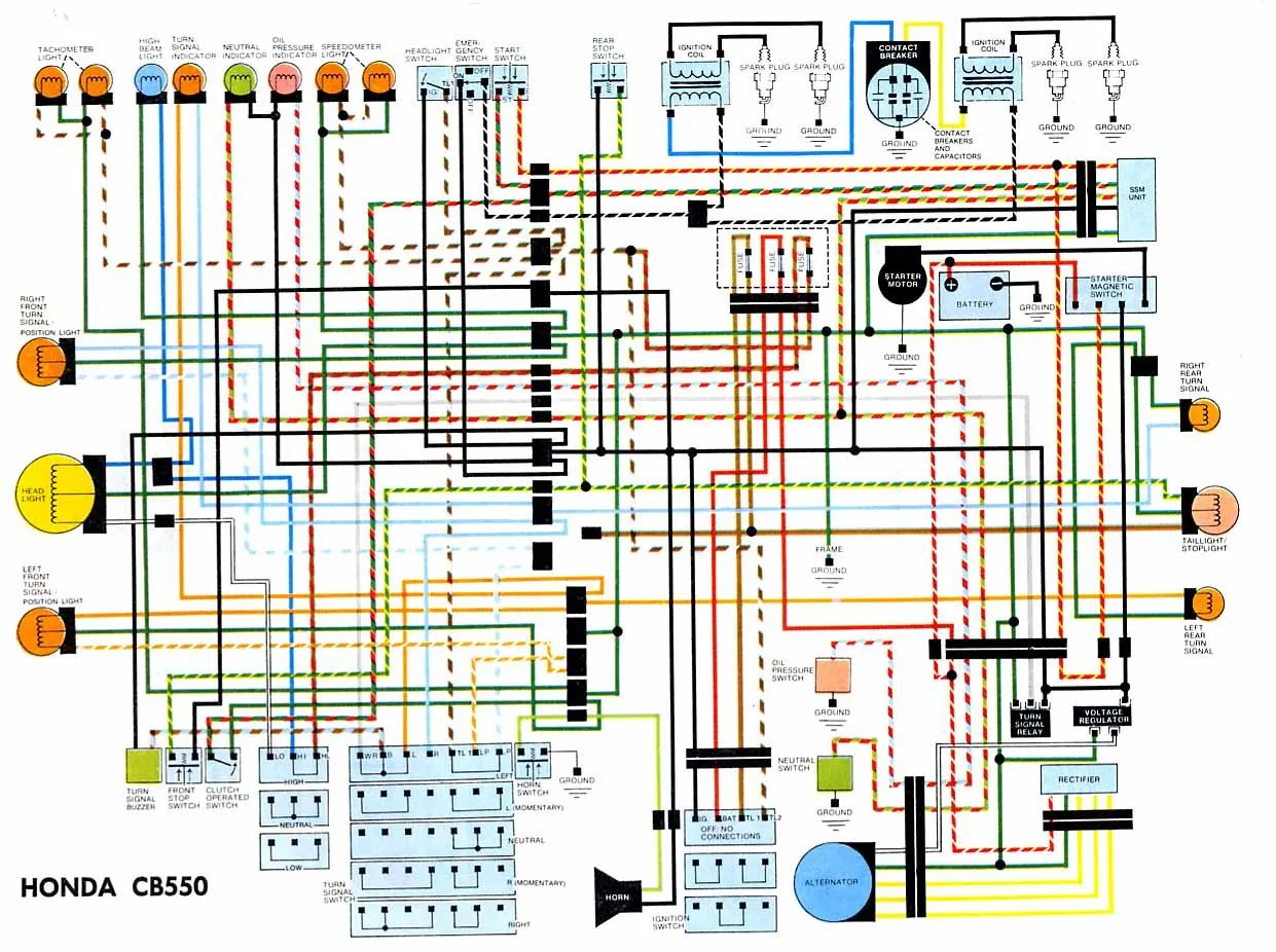 Honda Bike Wiring Diagram