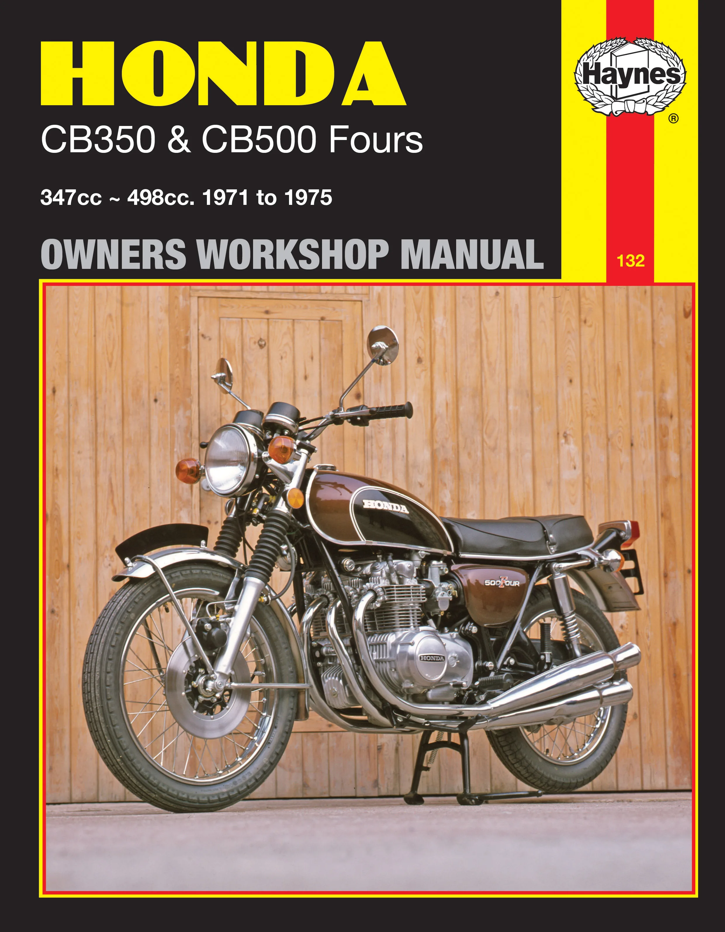 Honda Cb500 1971 1972 Haynes Repair Manuals Guides