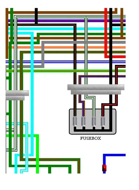 Honda Cb750K 1980 Usa Spec Colour Wiring Loom Harness Diagram