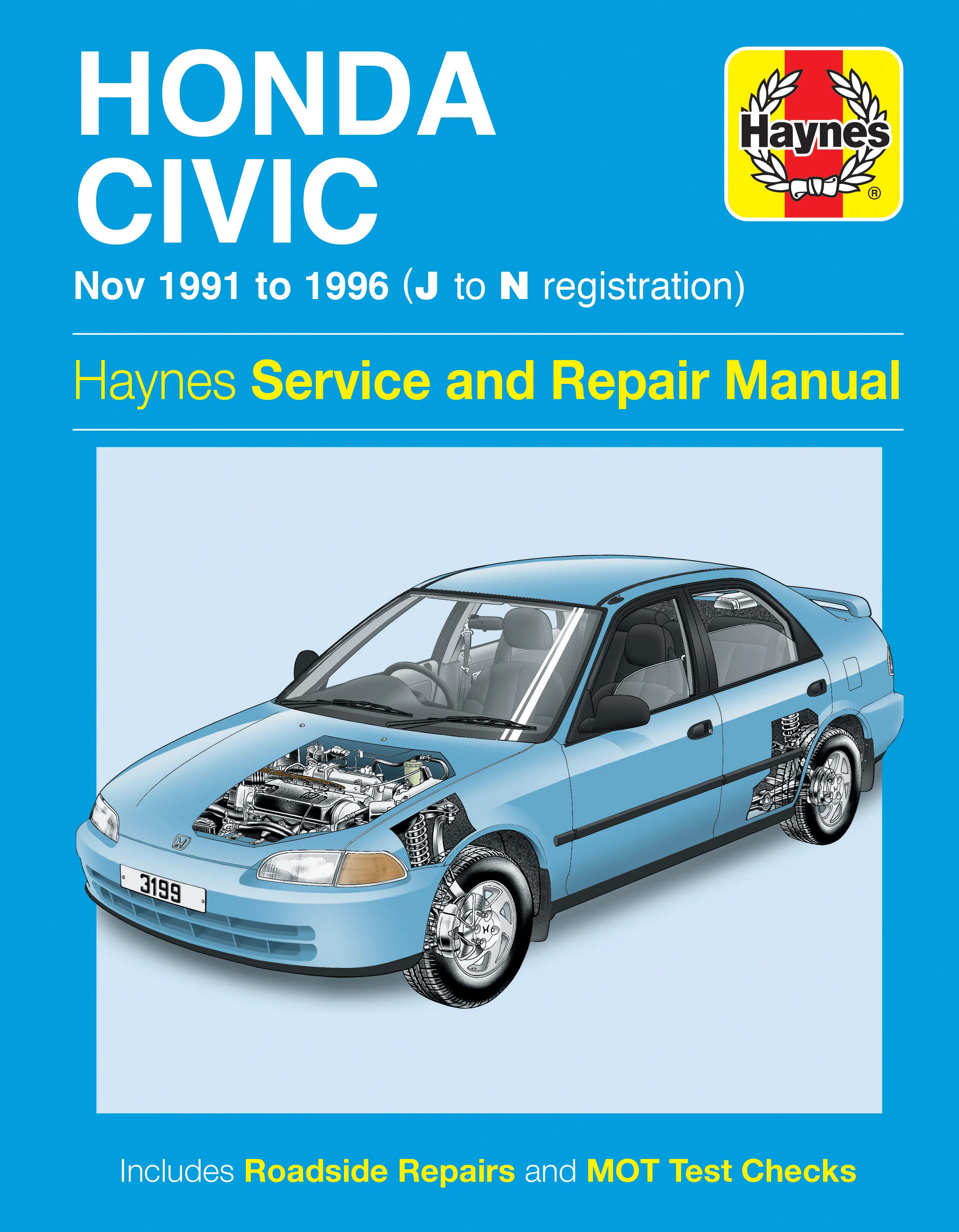 Honda Civic 1994 1996 Haynes Repair Manuals Guides