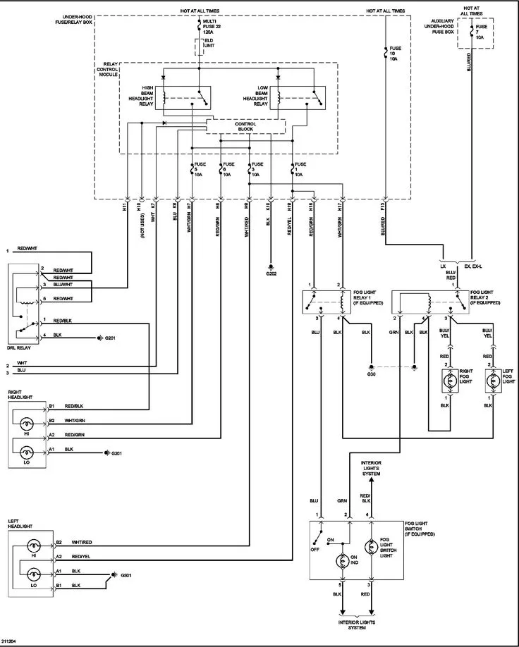 Honda Civic 2004 Engine Diagram