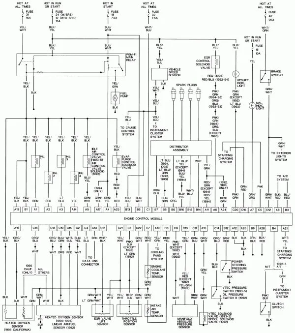 Honda Civic Wire Diagram