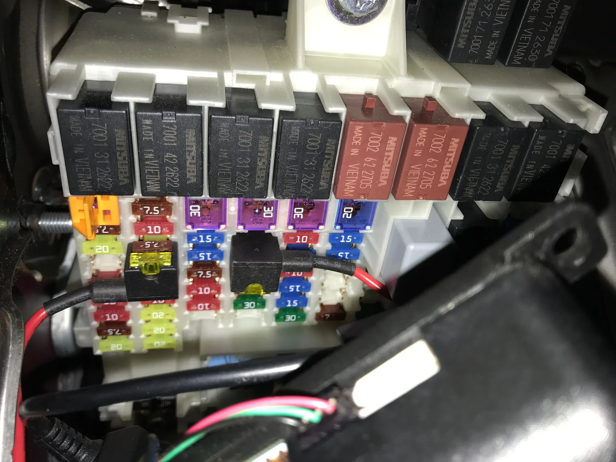 Honda Fit 2009 Fuse Box Diagram