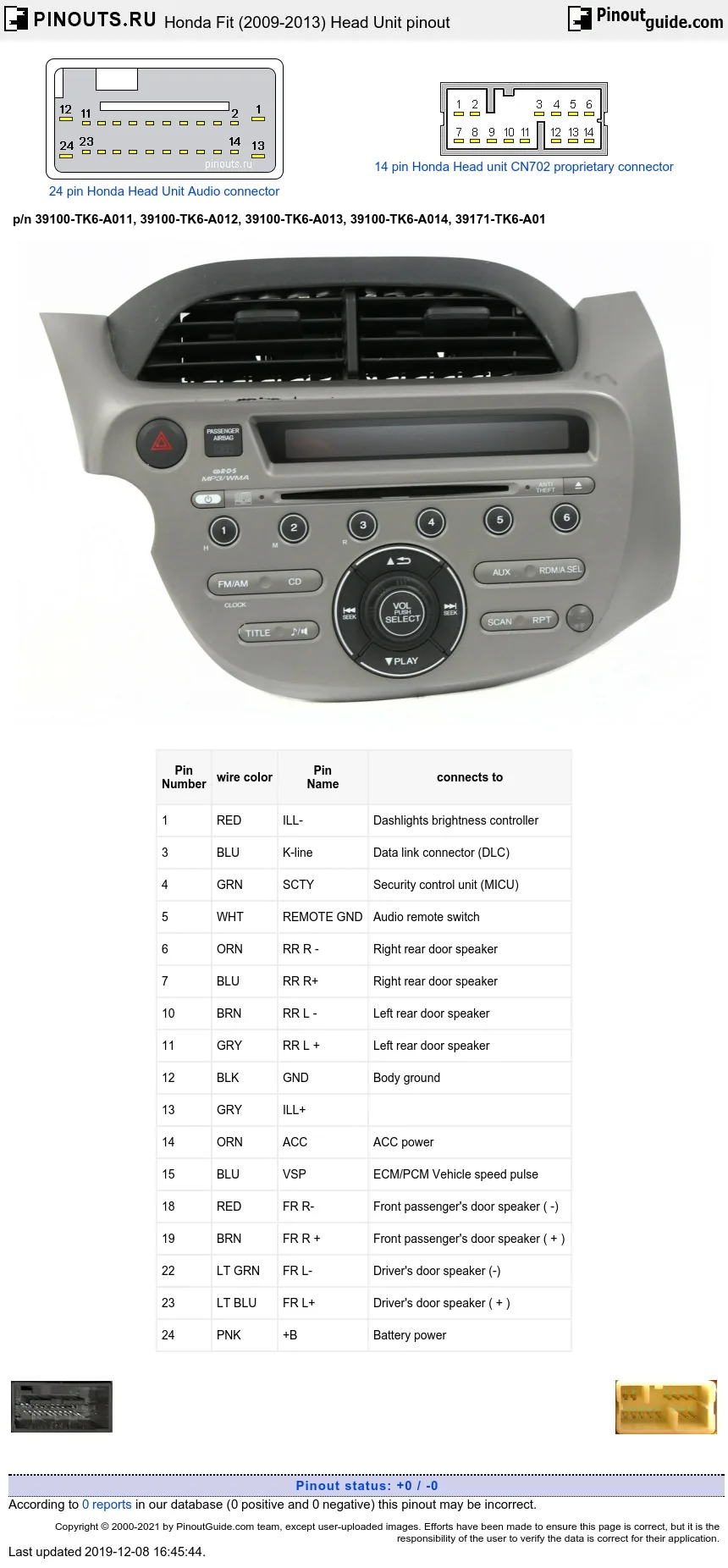 Honda Fit Stereo Wiring Diagram Wiring Diagram