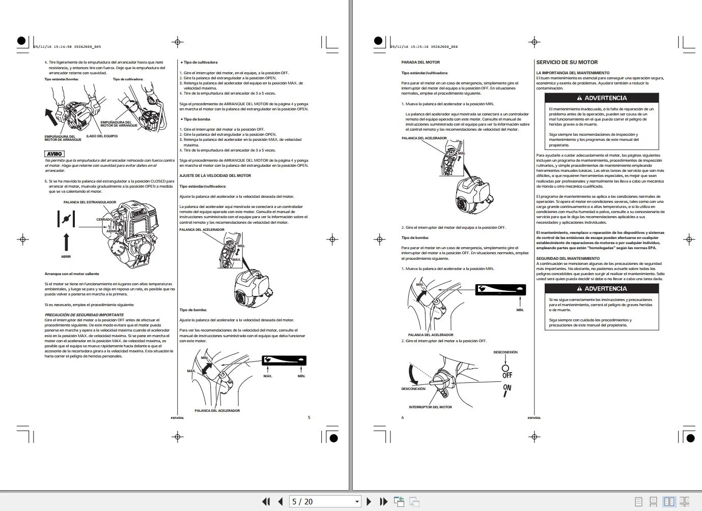 Honda Gx25 Gx35 Engine Owners Manual And Diagram Es Pdf