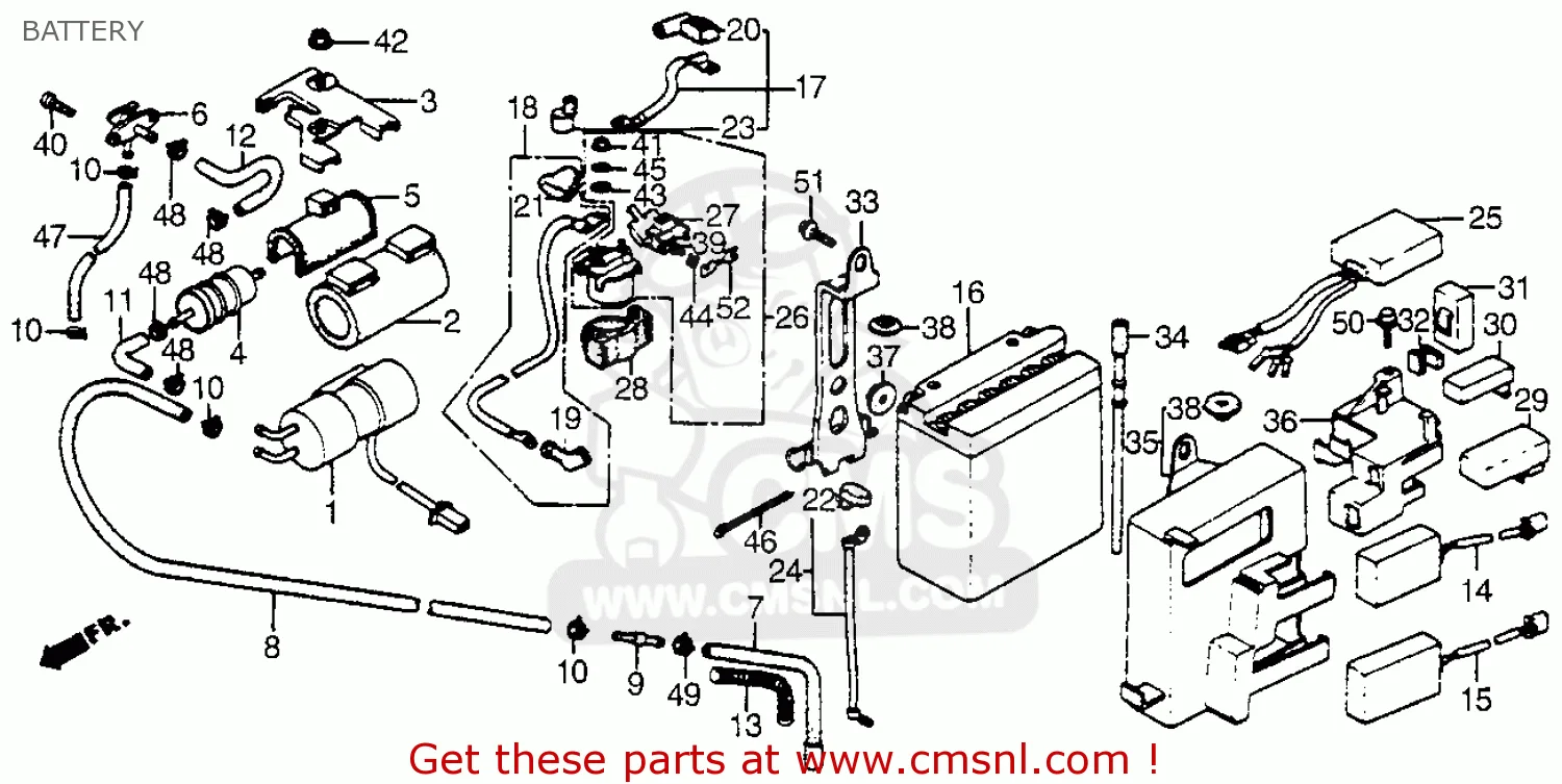 Honda Magna V30 Wiring Diagram