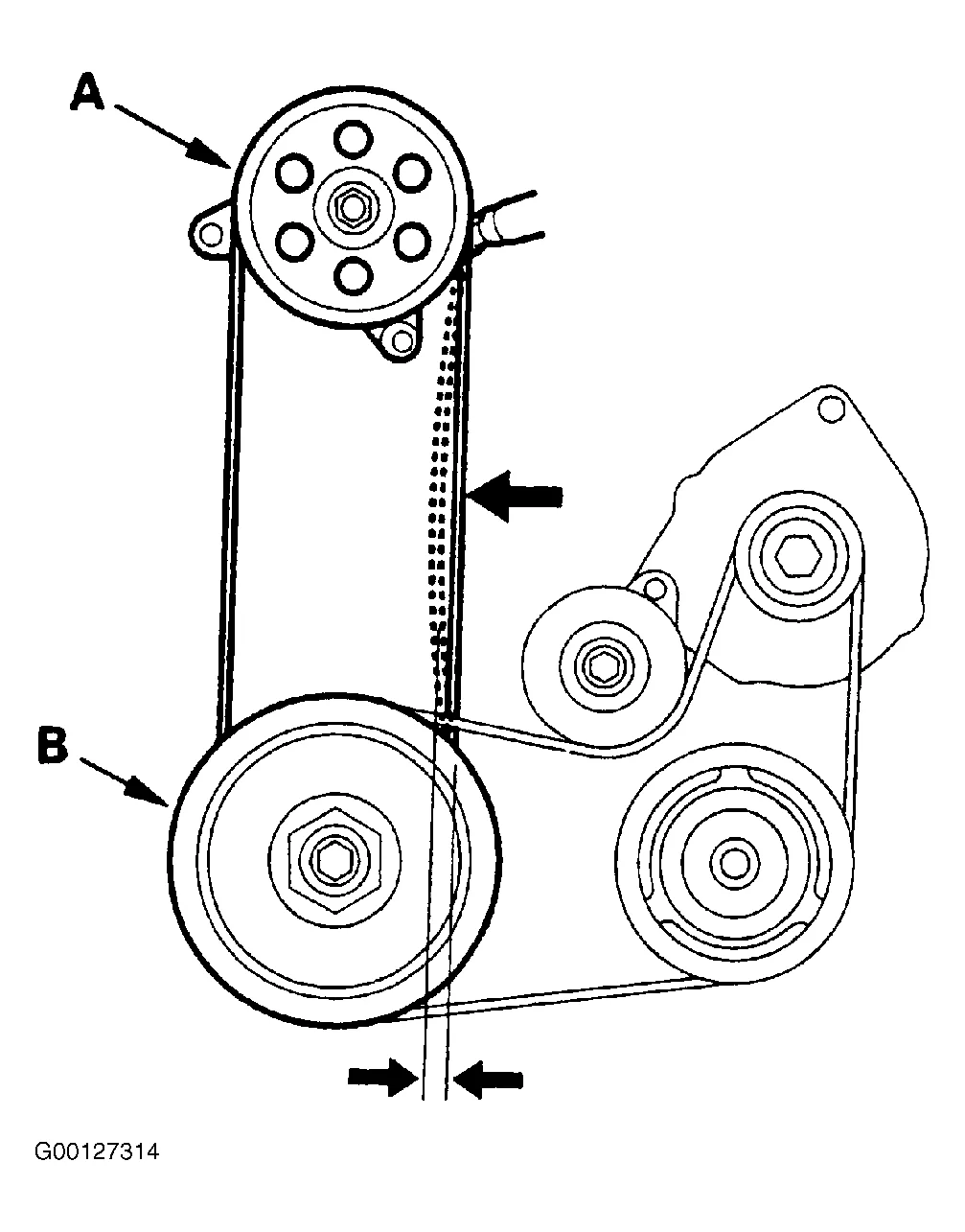 Honda Odyssey Serpentine Belt Diagram