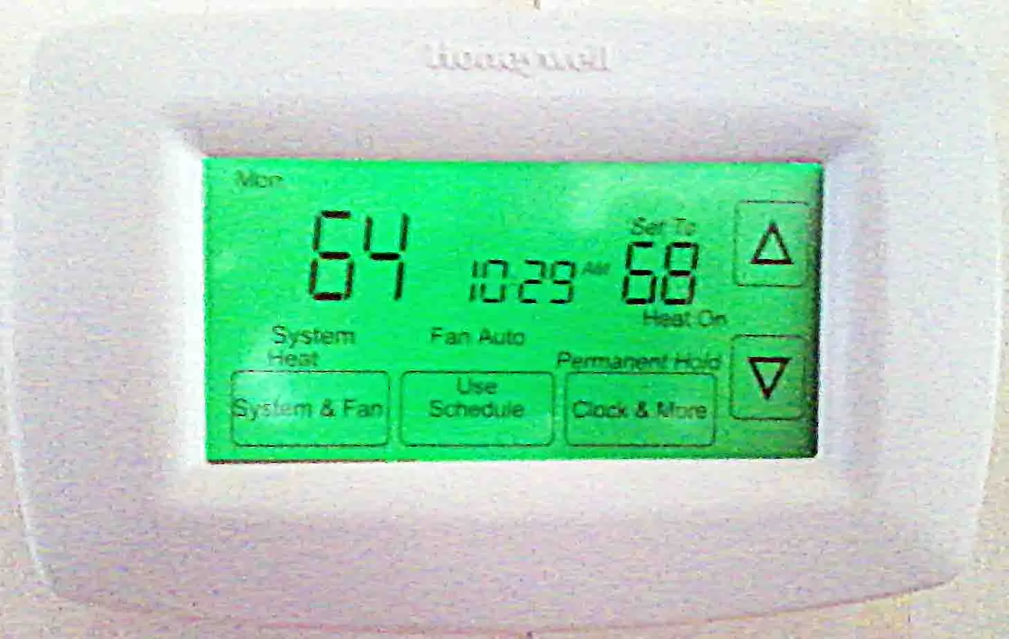 Honeywell Home Rth7600D Manual