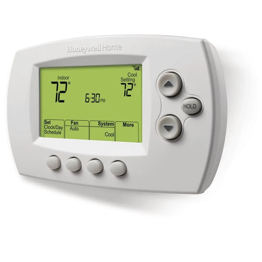 Honeywell Home Wi Fi 7 Day Programmable Smart Thermostat With Digital Backlit Display Rth6580Wf