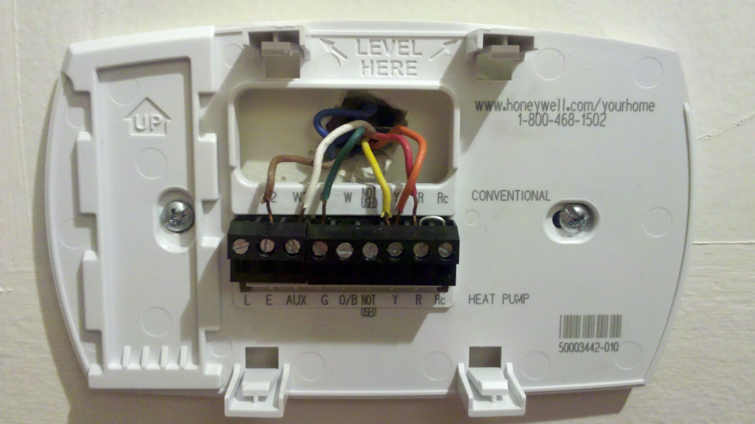 Honeywell Thermostat Wiring Heat Pump Thermostat Wiring Pump