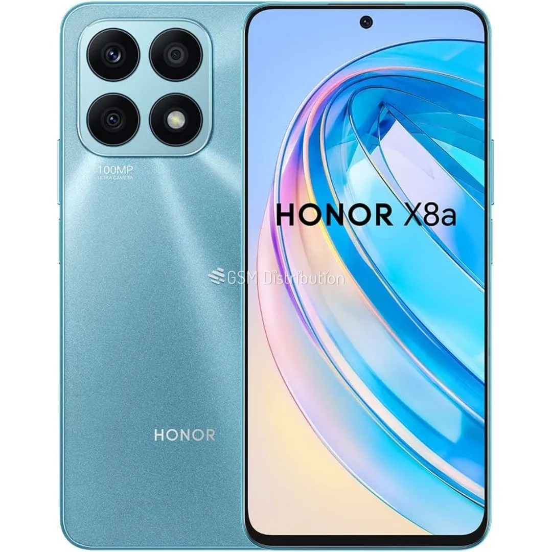 Honor X8A 128 Gb 8 Gb Ram Bleu Maroc Gsm Distribution