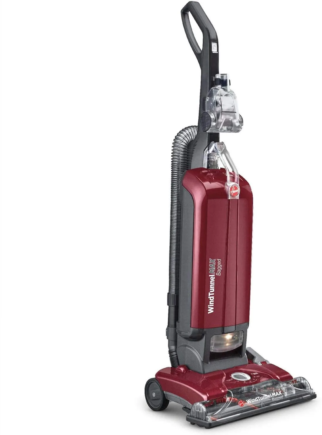 Hoover Windtunnel Max Bagged Upright Vacuum Cleaner With Hepa Media Filtration 30Ft Power