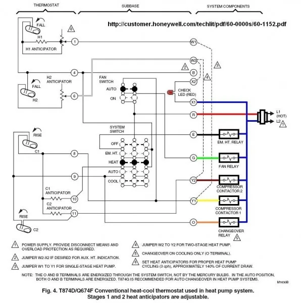 House 2Wire Thermostat Wiring Diagrams Car Wiring Diagram