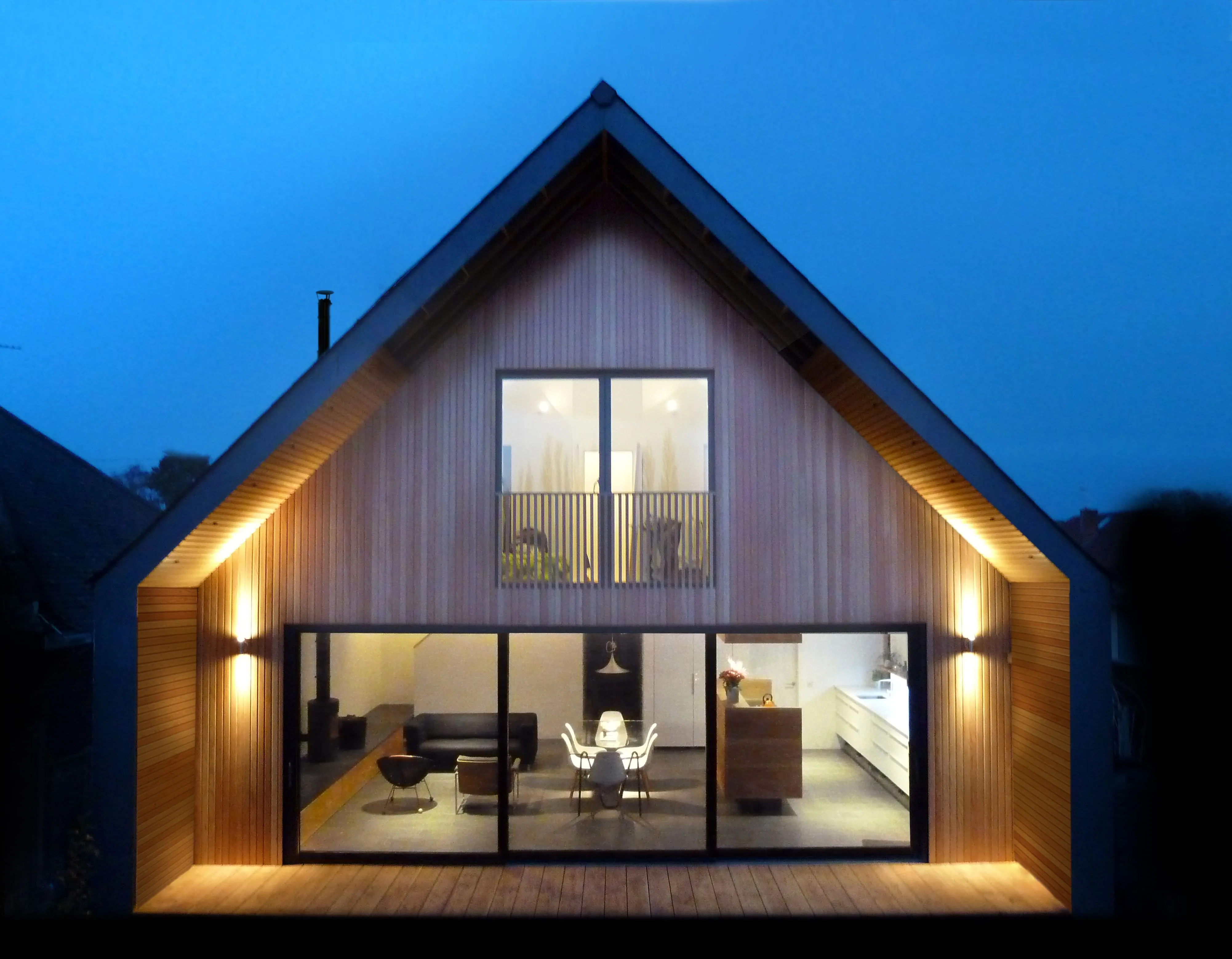 House M By Moorhouse Architecture Scandinavian Home Exterior Scandinavian Exterior Design