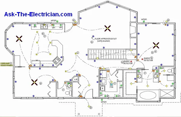Household Electrical Circuit Diagrams