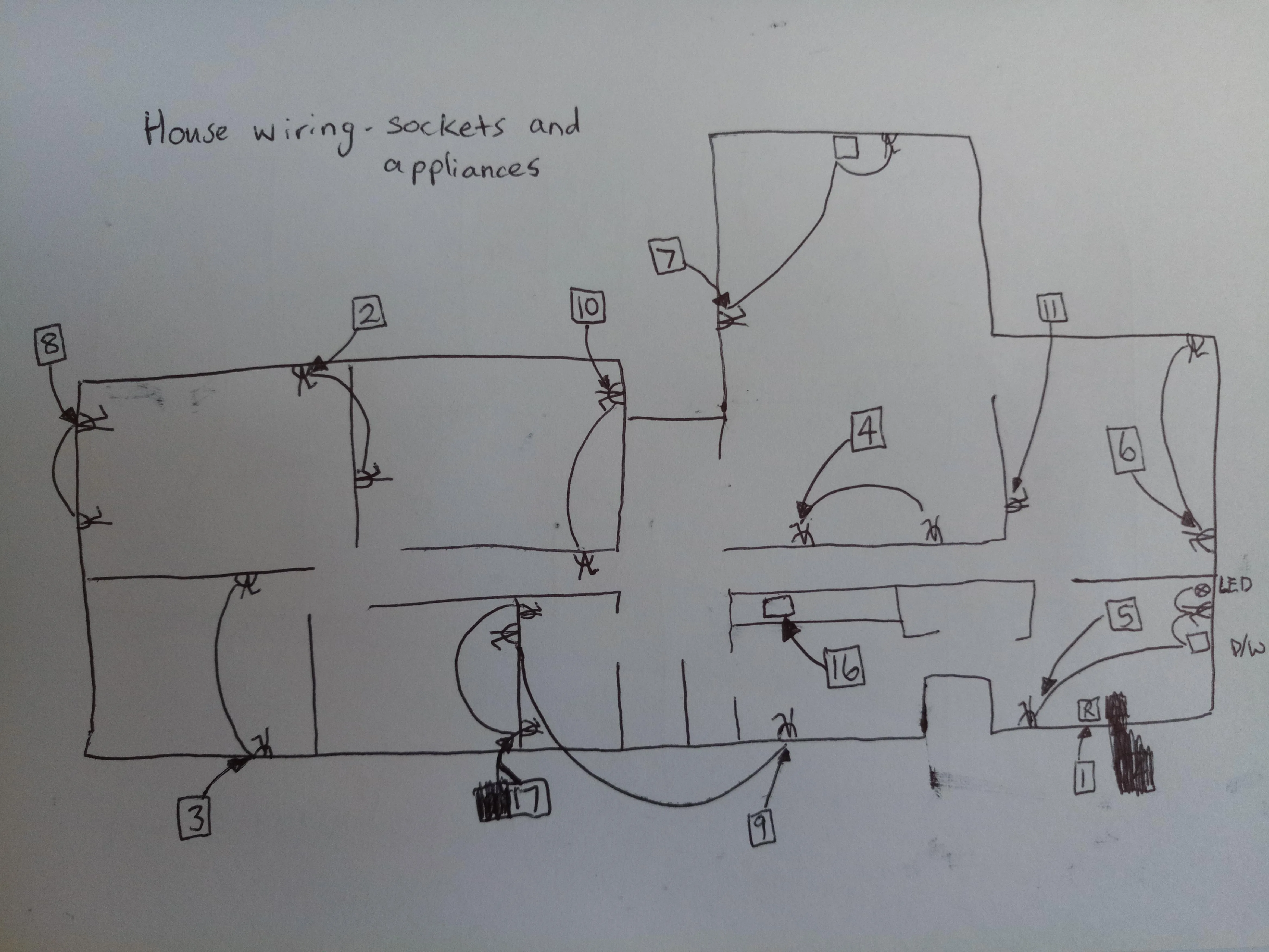 Household Electrical Circuit Diagrams House Wiring Diagram