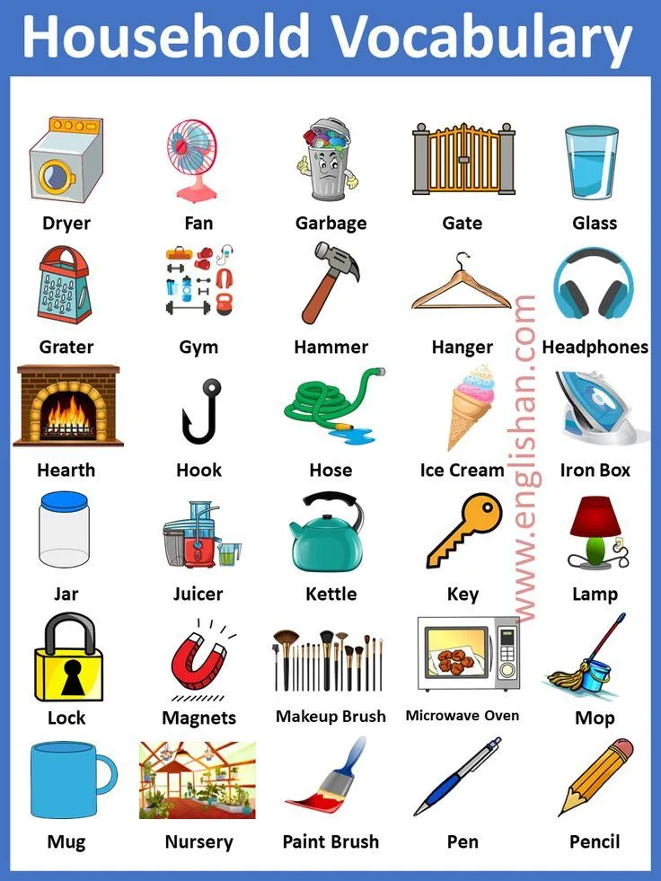 Household Items Images