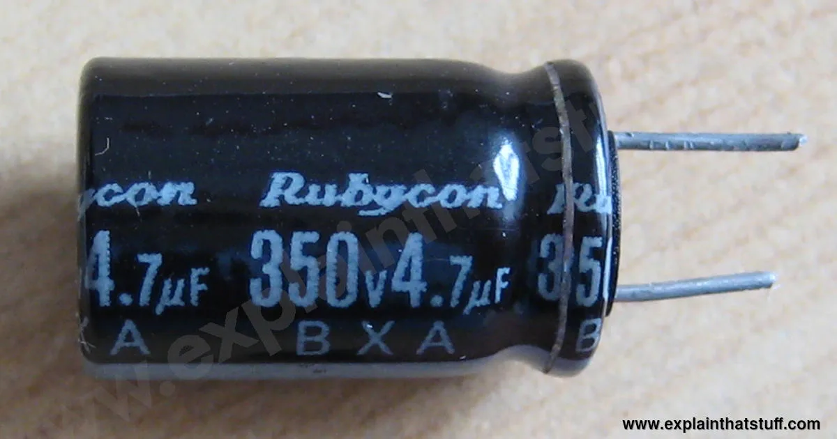 How Do Capacitors Work Explain That Stuff