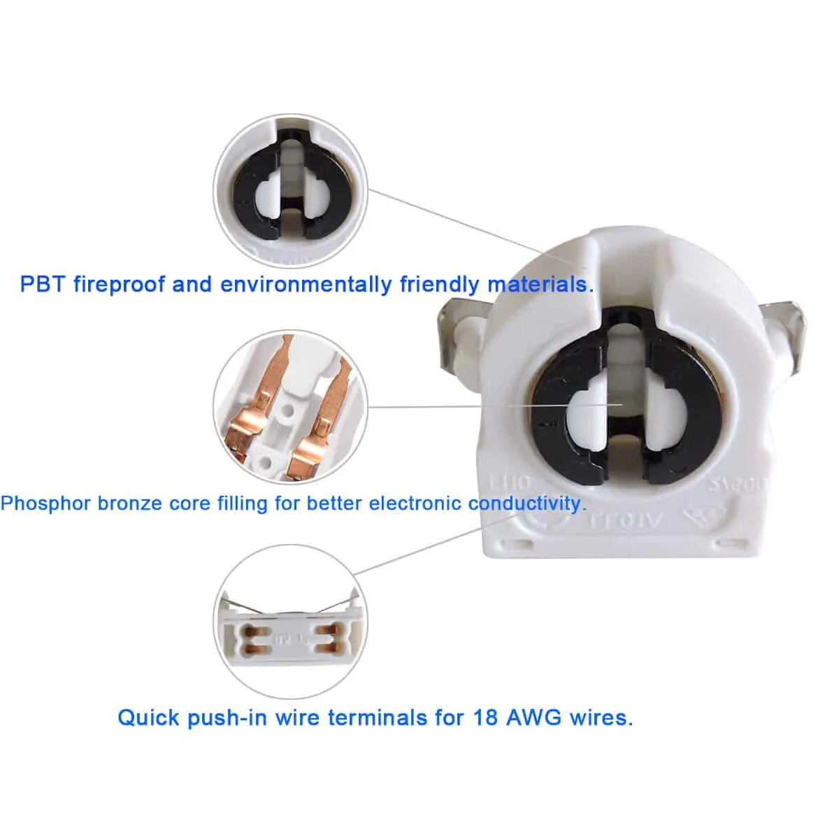 How Do You Replace A Fluorescent Light Sockets Ledsockets