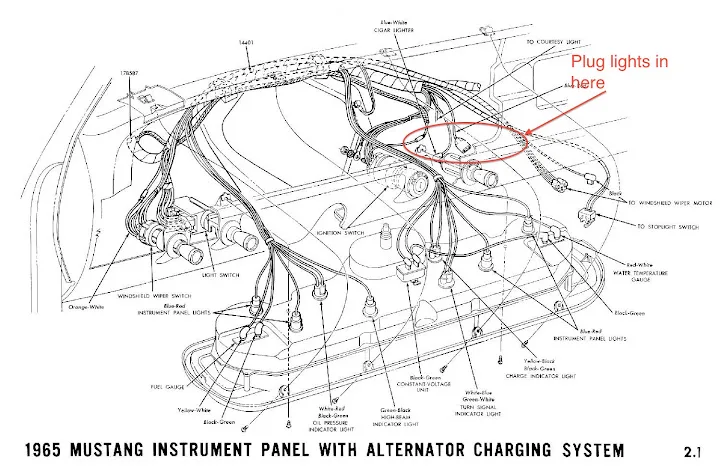 How I Put 5 Gauge Pod With Aftermarket Gauges In My 1965 Fastback Vintage Mustang Forums