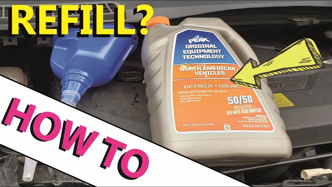 How To Add Engine Coolant To 2013 Ford Escape