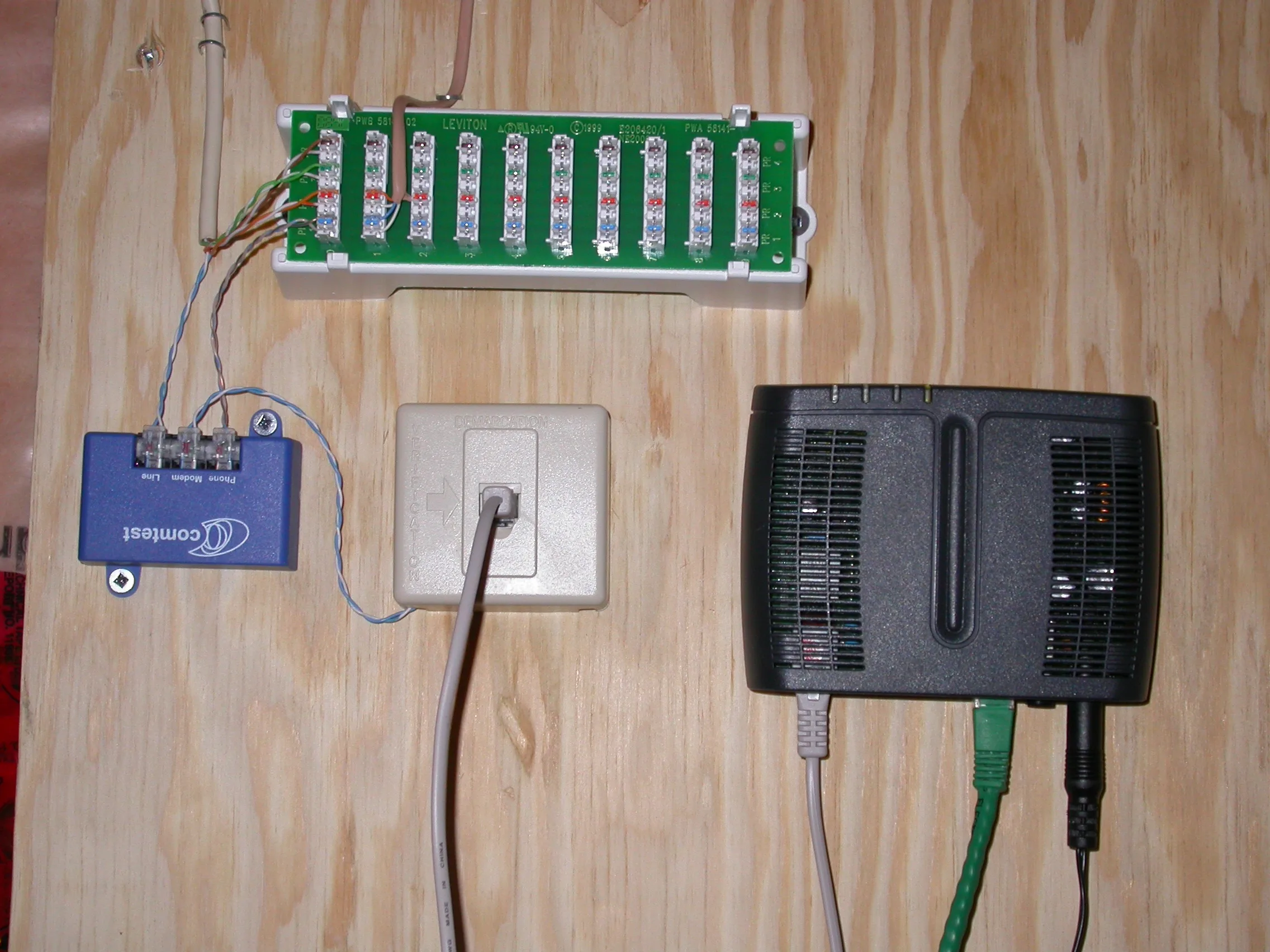 How To Belle Your Phone Line For Dsl Do Something Every Day Phone Line Wiring Diagram