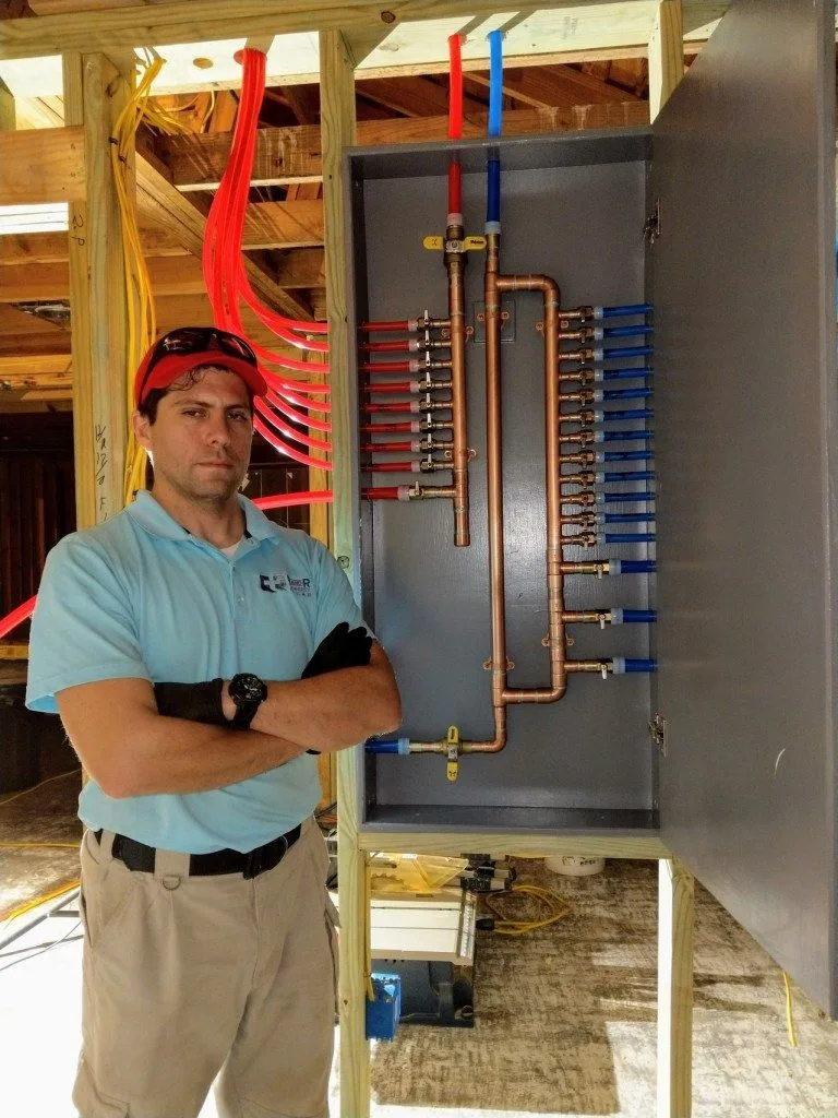 How To Build A Pex Manifold A Step By Step Guide Just Needs Paint Pex Plumbing Plumbing
