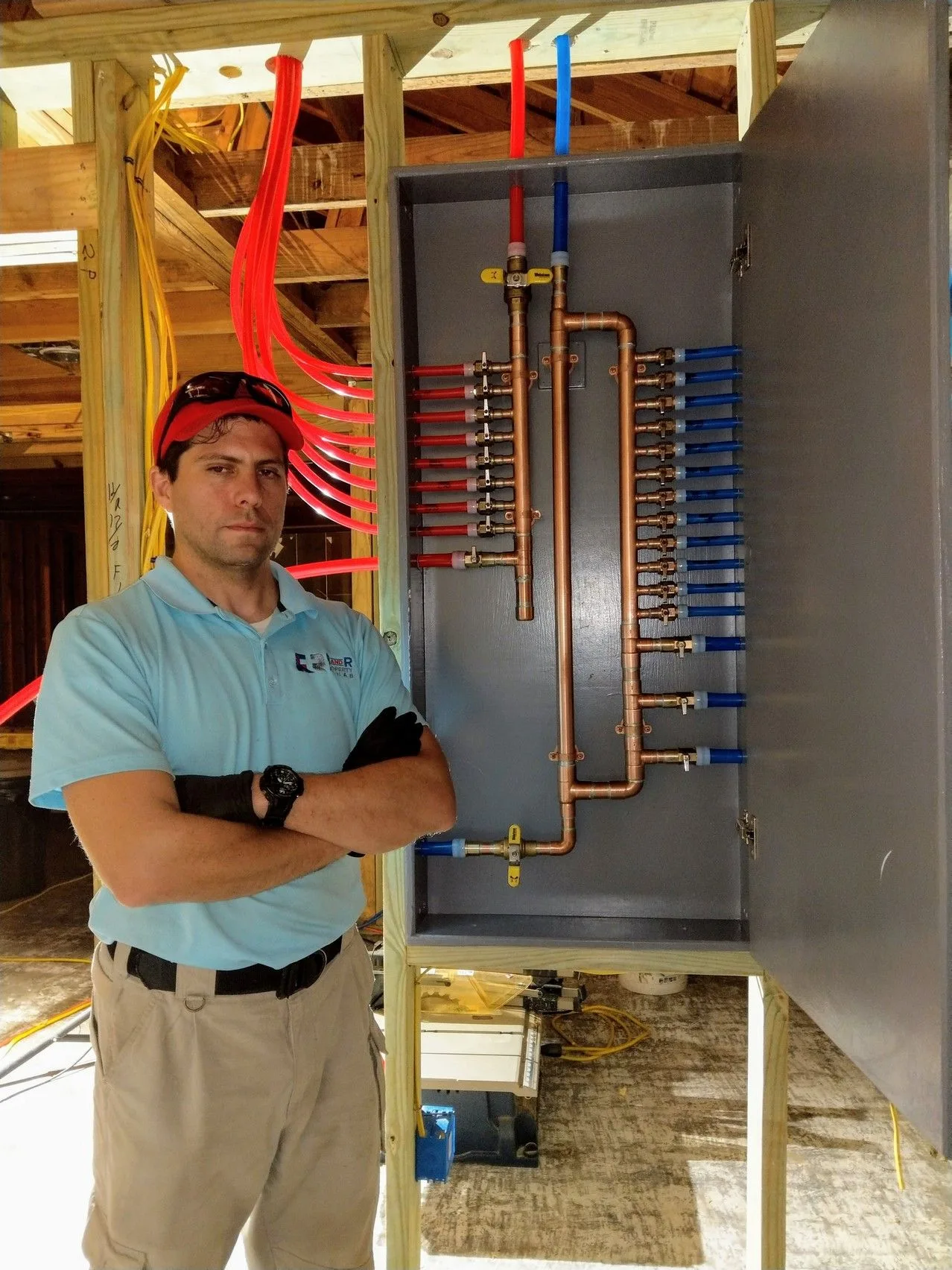 How To Build A Pex Manifold A Step By Step Guide Just Needs Paint Pex Plumbing Plumbing