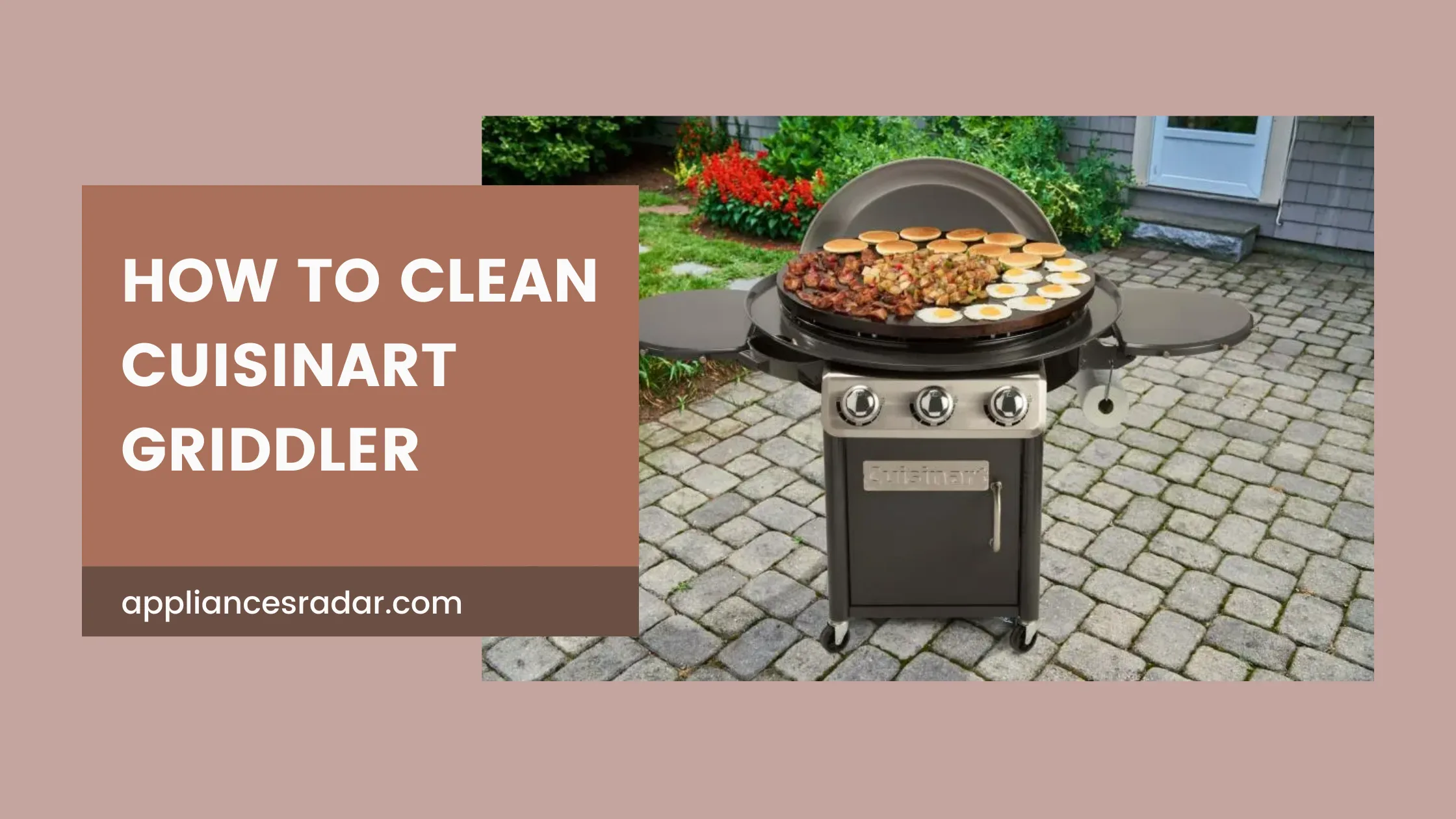 How To Clean Cuisinart Griddler