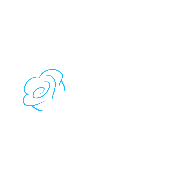 How To Draw A Rose Outline Really Easy Drawing Tutorial